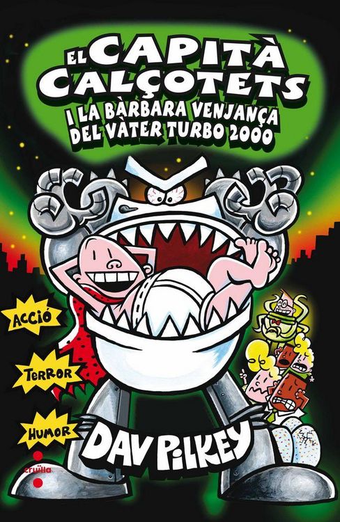 Produktbild: El capit&agrave; Cal&ccedil;otets i la b&agrave;rbara venjan&ccedil;a del v&agrave;ter Turbo, 2000