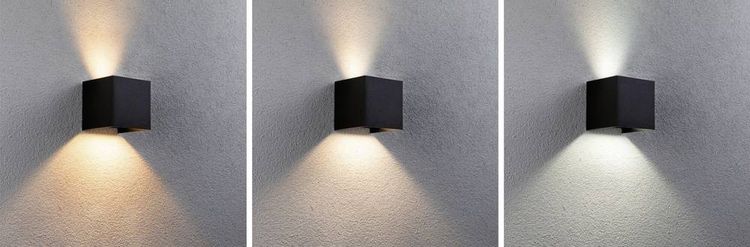 Produktbild: Paulmann 94847 LED-Au&szlig;enwandleuchte LED 5W Anthrazit