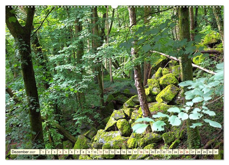Produktbild: Natur und Architektur im Odenwald (hochwertiger Premium Wandkalender 2027 DIN A2 quer), Kunstdruck in Hochglanz
