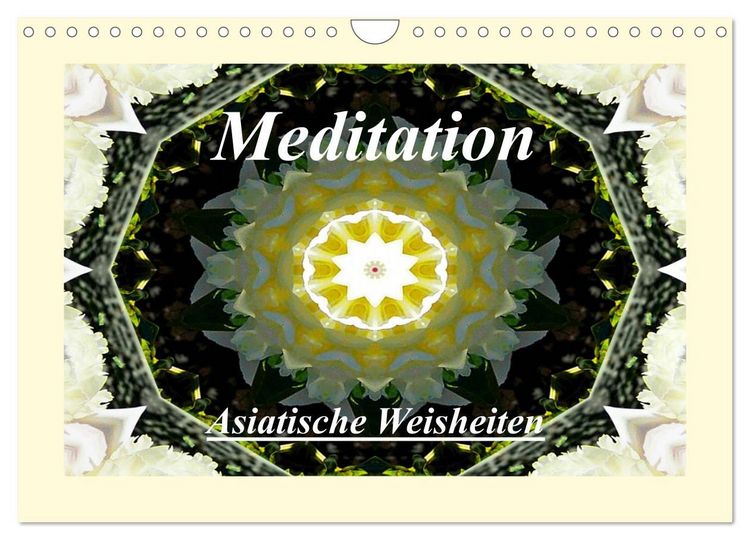 Produktbild: Meditation - Asiatische Weisheiten (Wandkalender 2027 DIN A4 quer), CALVENDO Monatskalender