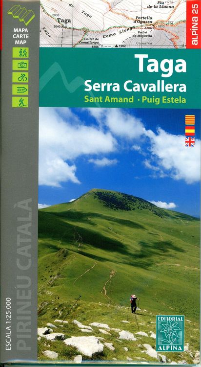 Produktbild: Taga Serra Cavallera 1:25000