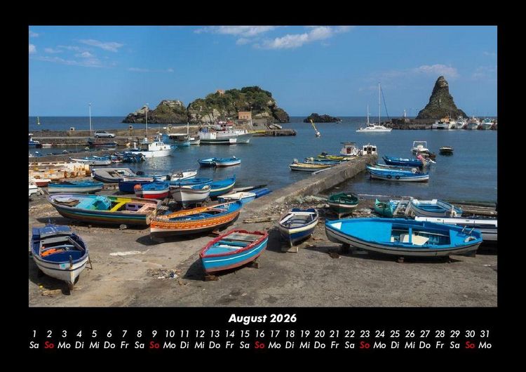Produktbild: Schiffe 2026 Fotokalender DIN A3