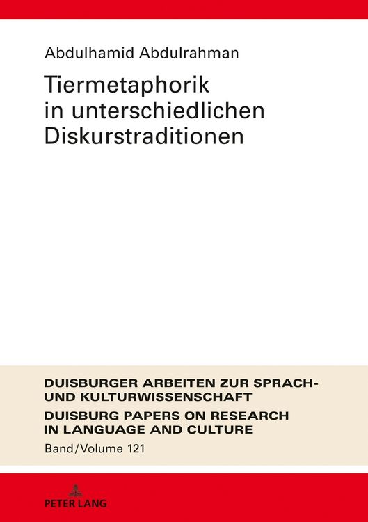 Produktbild: Tiermetaphorik in unterschiedlichen Diskurstraditionen