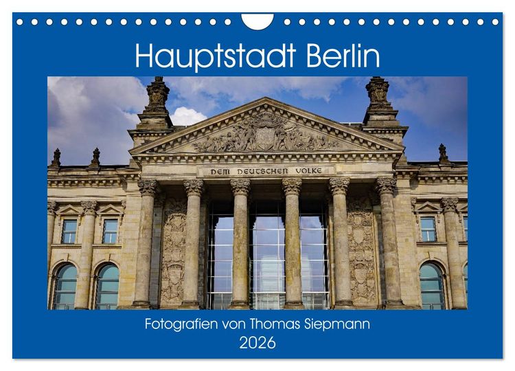Produktbild: Hauptstadt Berlin (Wandkalender 2026 DIN A4 quer), CALVENDO Monatskalender
