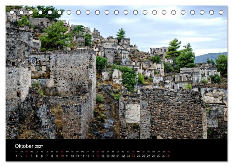 Produktbild: T&uuml;rkische Riviera - Entlang der lykischen K&uuml;ste (Tischkalender 2027 DIN A5 quer), CALVENDO Monatskalender