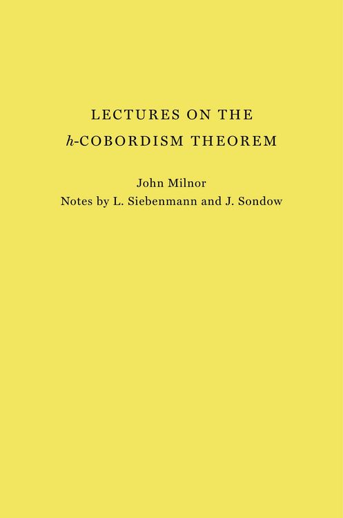Produktbild: Lectures on the h-Cobordism Theorem