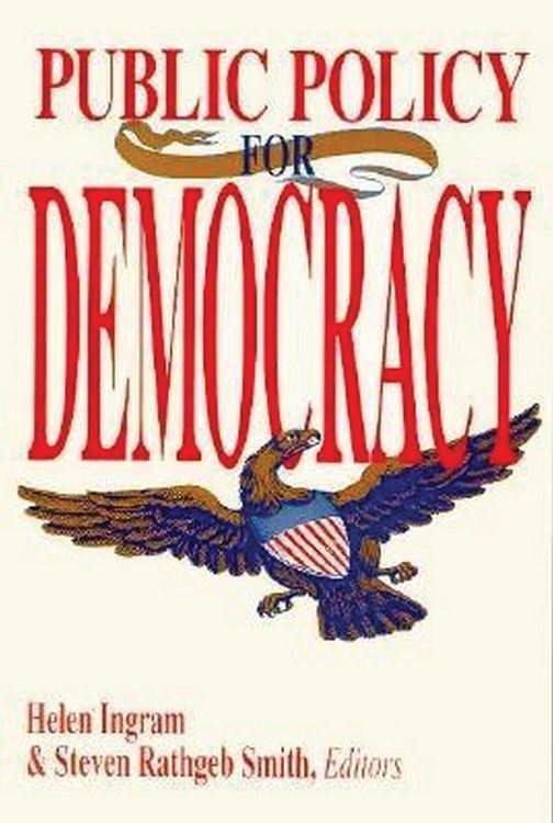 Produktbild: Public Policy for Democracy
