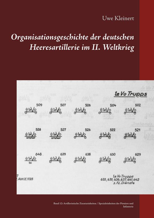 Produktbild: Organisationsgeschichte der deutschen Heeresartillerie im II. Weltkrieg