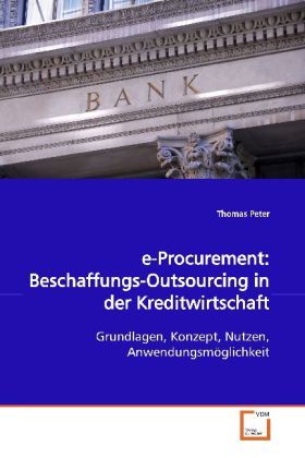 Produktbild: Peter, T: e-Procurement: Beschaffungs-Outsourcing in der Kre