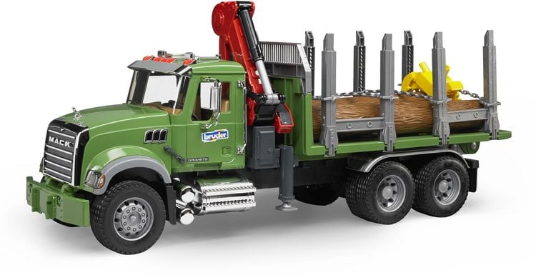 Bild vom Artikel MACK Holztransport LKW mit Ladekran vom Autor 