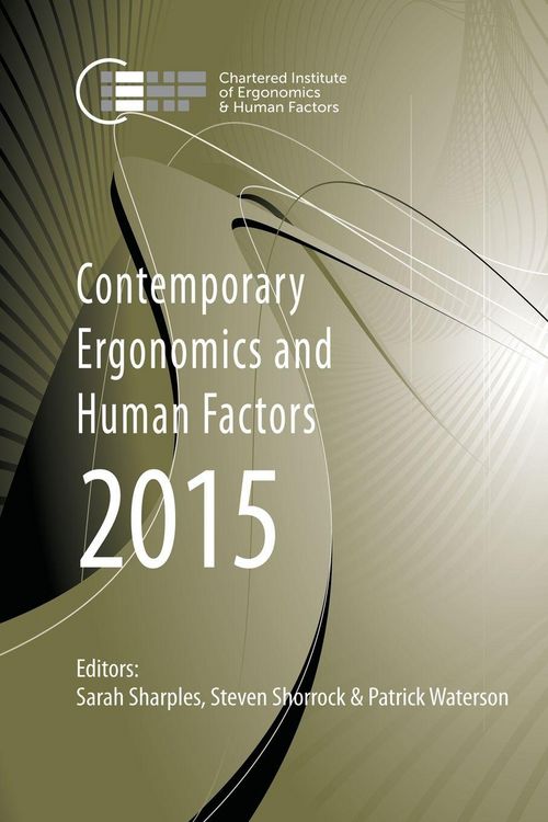 Produktbild: Contemporary Ergonomics and Human Factors 2015