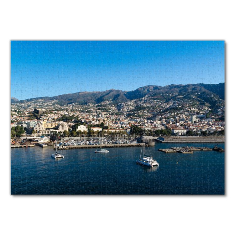 Produktbild: Lais Puzzle Funchal Madeira 1000 Teile