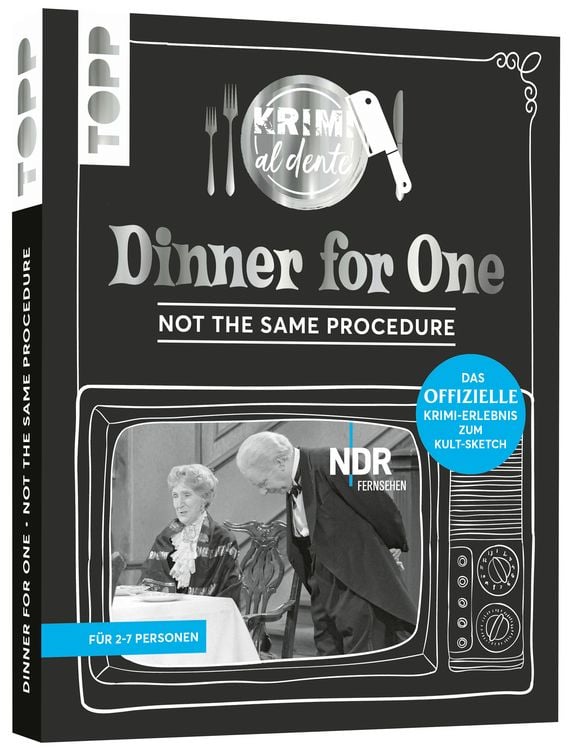Produktbild: Krimi al dente &ndash; Dinner for One: Not the same procedure. Das offizielle Krimi-Erlebnis zum Kult-Sketch