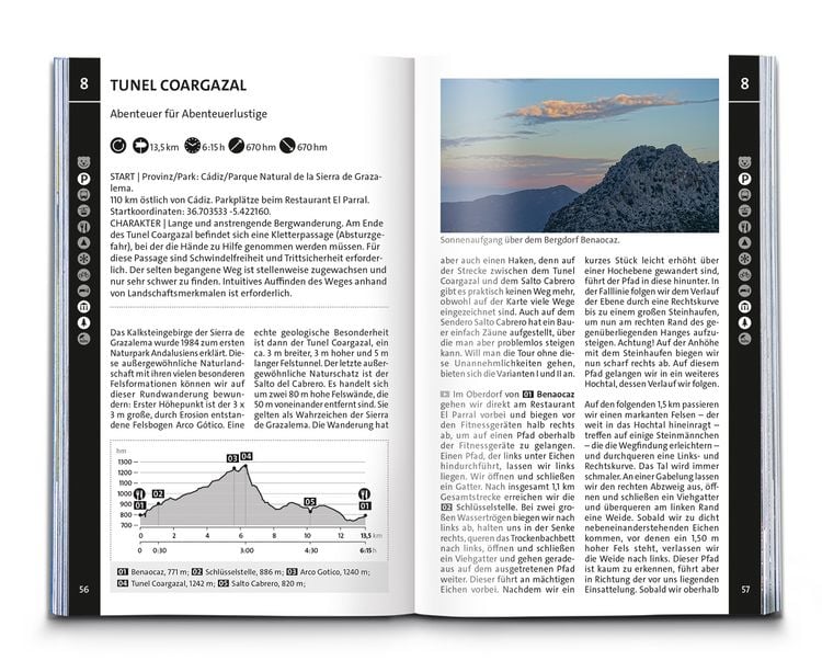 Produktbild: KOMPASS Wanderf&uuml;hrer S&uuml;dliches Andalusien, Costa de la Luz, Costa del Sol, Costa Tropical und Costa Almeria, 55 Touren mit Extra-Tourenkarte