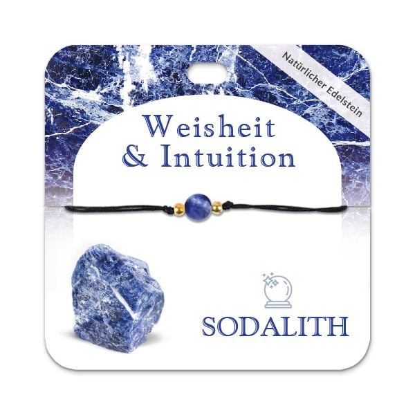 Produktbild: Sodalith Armband mit 1 Edelsteinperle