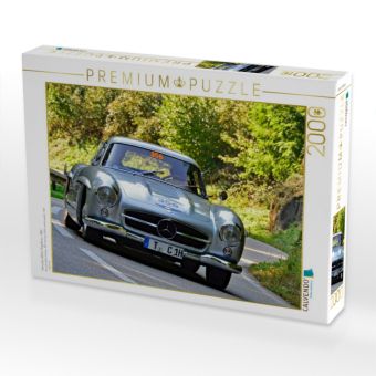 Produktbild: CALVENDO Puzzle Mercedes 300SL Fl&uuml;gelt&uuml;rer - 1954 | 2000 Teile Lege-Gr&ouml;&szlig;e 90x67cm Foto-Puzzle f&uuml;r gl&uuml;ckliche Stunden