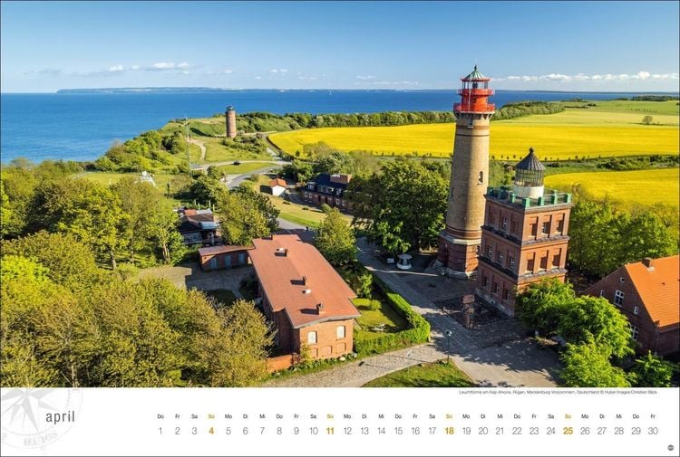 Produktbild: Ostsee Globetrotter Kalender 2027 - Von behaglichen Strandk&ouml;rben und rauen K&uuml;sten