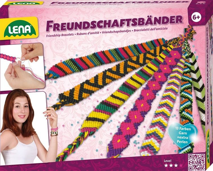 Produktbild: Freundschaftsb&auml;nder, gro&szlig;, Faltschachtel