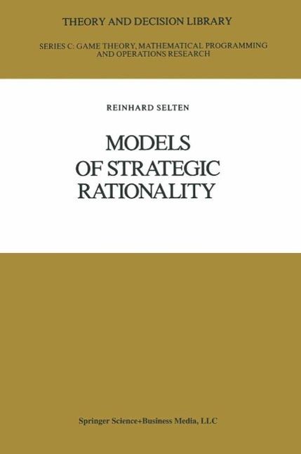 Produktbild: Models of Strategic Rationality