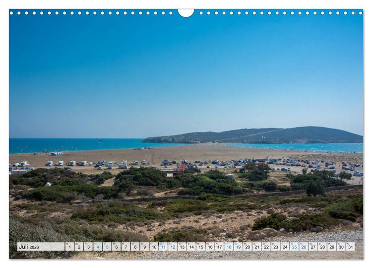 Produktbild: Rhodos - Traumhafter S&uuml;den (Wandkalender 2026 DIN A3 quer), CALVENDO Monatskalender