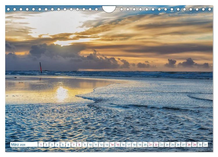 Produktbild: St. Peter-Ording Stranderlebnisse (Wandkalender 2026 DIN A4 quer), CALVENDO Monatskalender