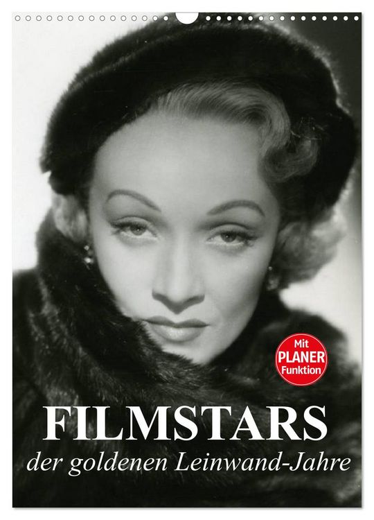 Produktbild: Filmstars der goldenen Leinwandjahre (Wandkalender 2026 DIN A3 hoch), CALVENDO Monatskalender