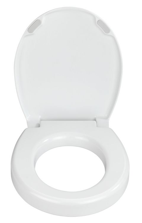 Produktbild: WC Sitz Mod. Secura Comfort, mit 5 cm Sitzerh&ouml;hung, belastbar bis 200 kg