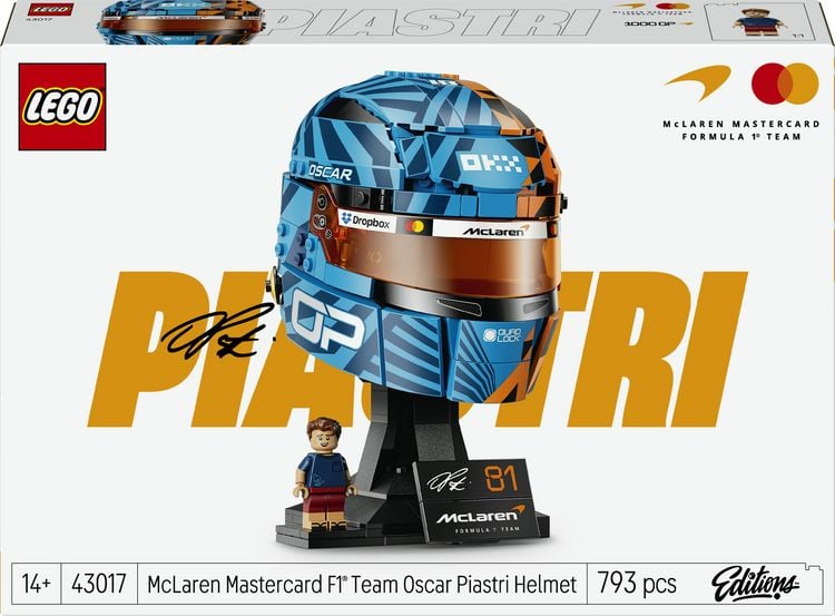 Produktbild: LEGO&reg; Special Edition V 2026 43017 McLaren Mastercard F1&reg; Team Oscar Piastri Helm