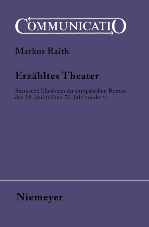 Produktbild: Erz&auml;hltes Theater