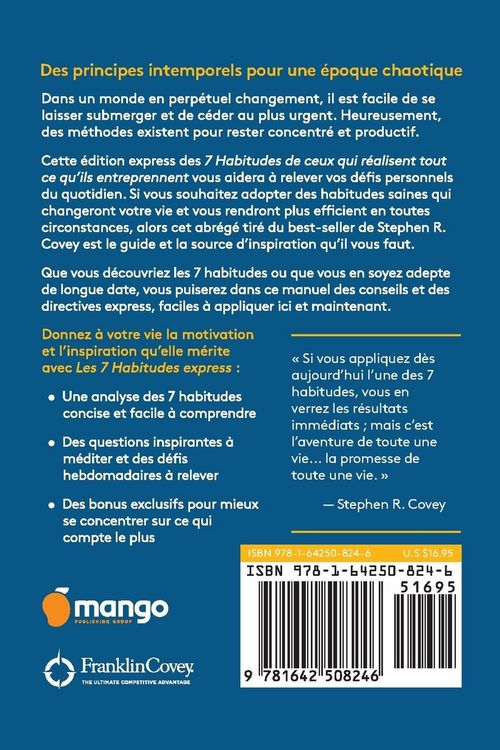Produktbild: Les 7 Habitudes express