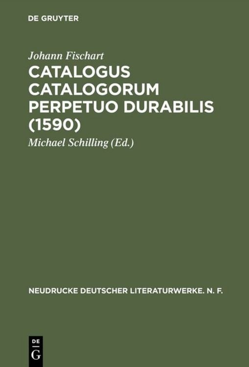 Produktbild: Catalogus Catalogorum perpetuo durabilis (1590)