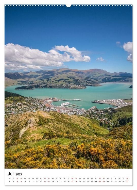 Produktbild: Mein Traumland Neuseeland (Wandkalender 2027 DIN A2 hoch), CALVENDO Monatskalender
