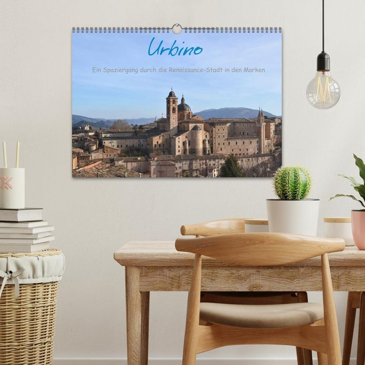 Produktbild: Urbino - Ein Spaziergang durch die Renaissance-Stadt in den Marken (Wandkalender 2026 DIN A3 quer), CALVENDO Monatskalender
