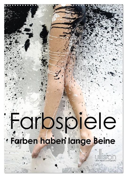 Produktbild: Farbspiele &ndash; Farben haben lange Beine (Wandkalender 2026 DIN A2 hoch), CALVENDO Monatskalender