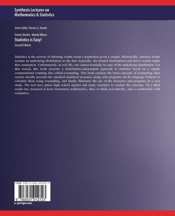 Produktbild: Statistics is Easy! 2nd Edition