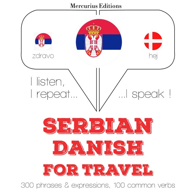 Produktbild: Travel words and phrases in Danish