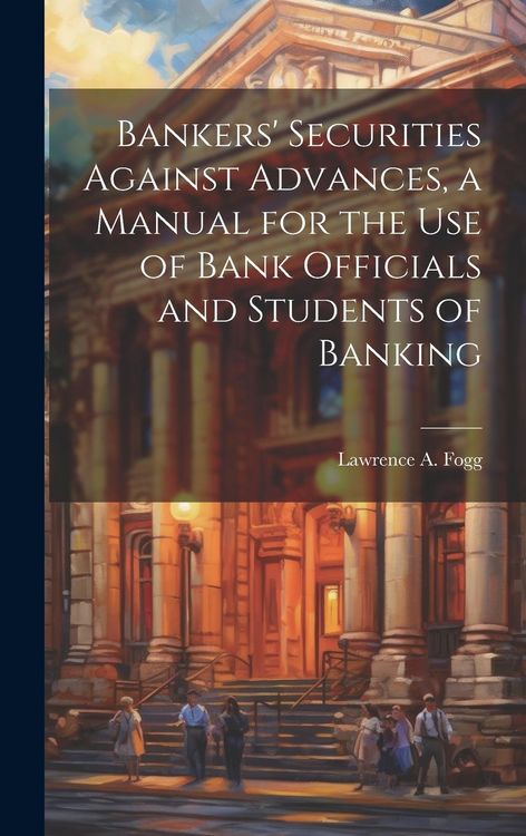 Produktbild: Bankers' Securities Against Advances, a Manual for the use of Bank Officials and Students of Banking