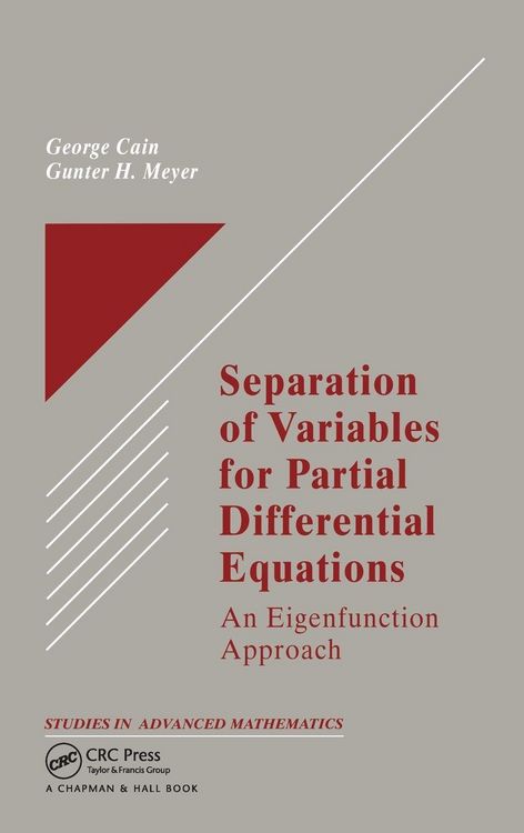 Produktbild: Separation of Variables for Partial Differential Equations