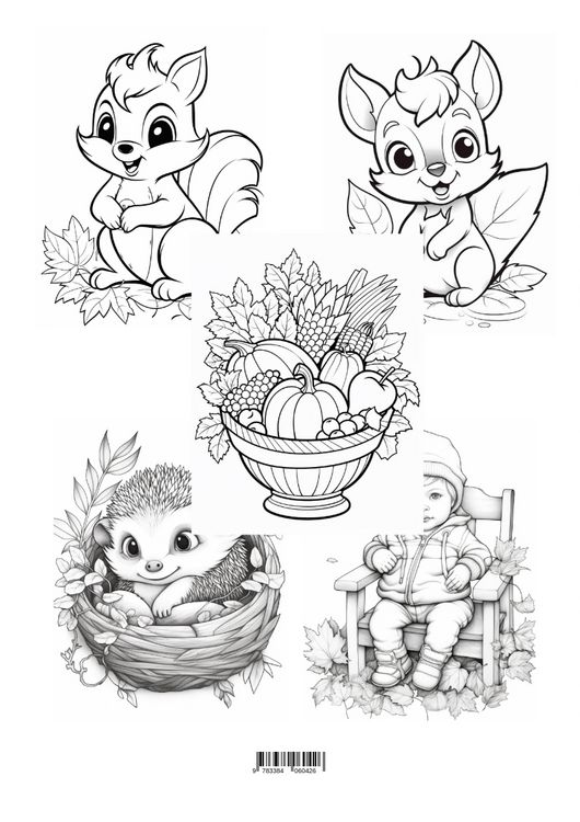 Produktbild: Herbstwunderland: Malbuch f&uuml;r kleine K&uuml;nstler