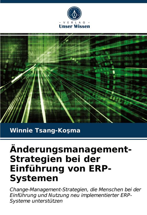 Produktbild: &Auml;nderungsmanagement-Strategien bei der Einf&uuml;hrung von ERP-Systemen
