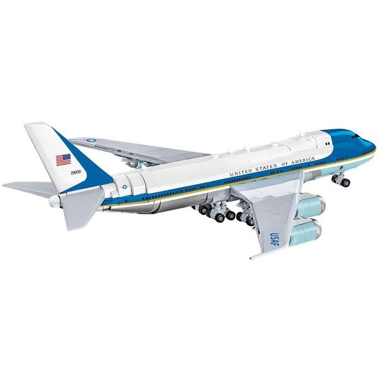 Produktbild: COBI 26610 - Boeing 747 Air Force One, Bausatz, 1087 Klemmbausteine