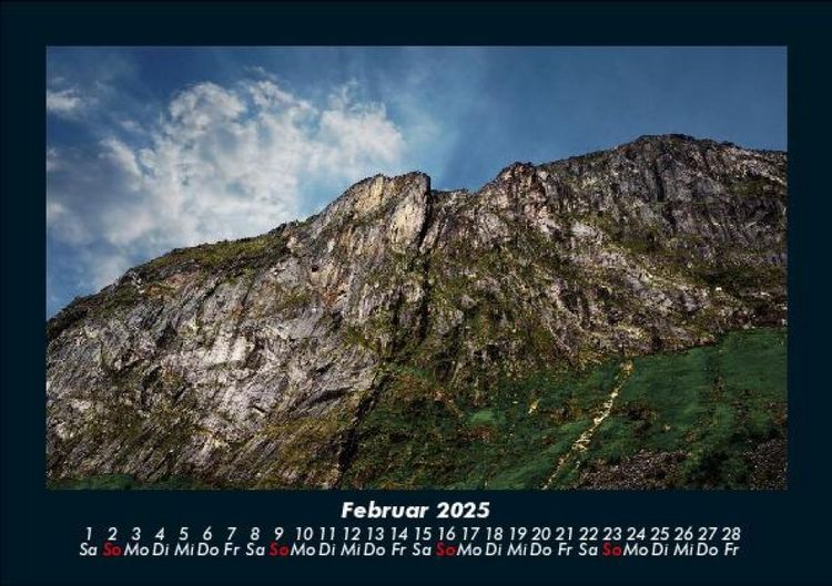Produktbild: Bergige Welten 2025 Fotokalender DIN A5
