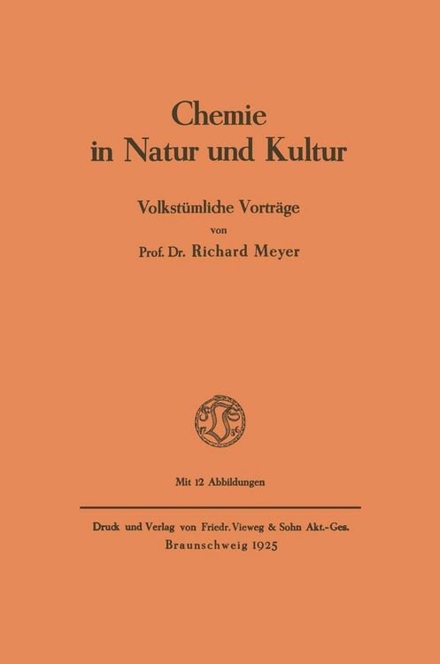 Produktbild: Chemie in Natur und Kultur