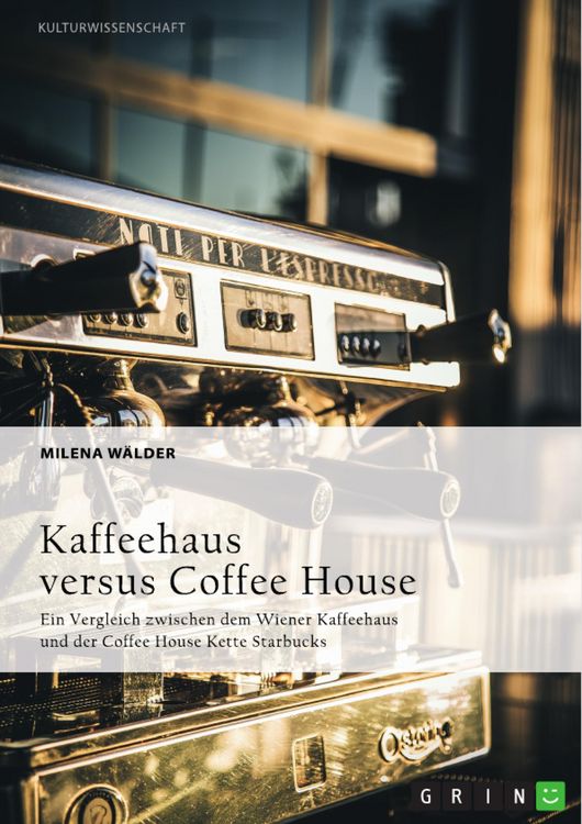 Produktbild: Kaffeehaus versus Coffee House