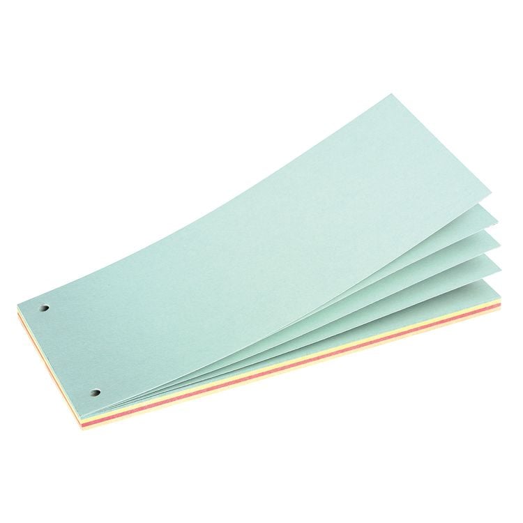 Produktbild: Herlitz Trennstreifenblock farbig 40er Set