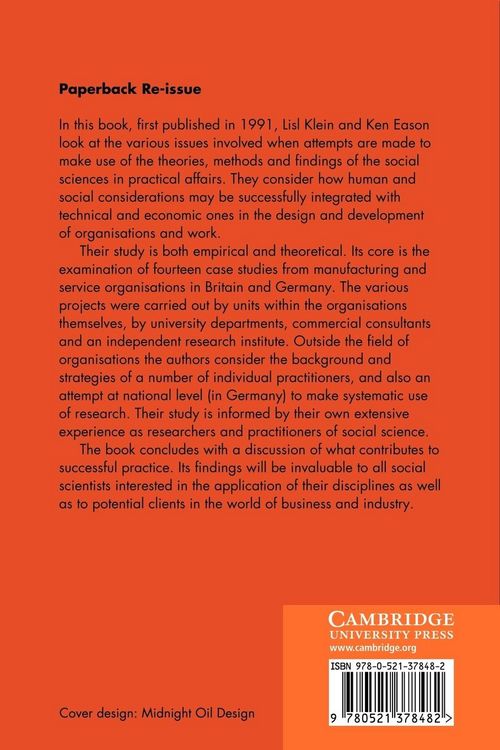 Produktbild: Putting Social Science to Work