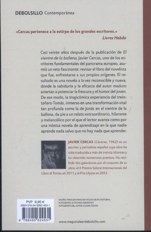 Produktbild: El vientre de la ballena
