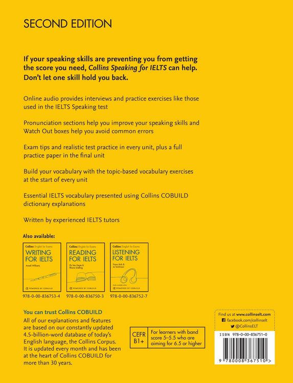 Produktbild: Speaking for IELTS (With Answers and Audio)