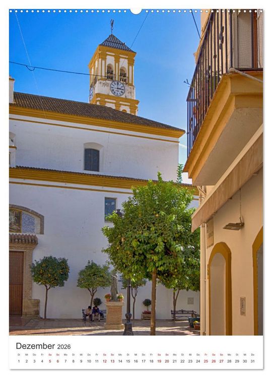 Produktbild: Marbella - Die Costa del Sol in Hochform (Wandkalender 2026 DIN A2 hoch), CALVENDO Monatskalender