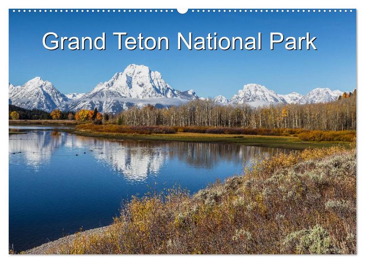 Produktbild: Grand Teton National Park (Wandkalender 2026 DIN A2 quer), CALVENDO Monatskalender